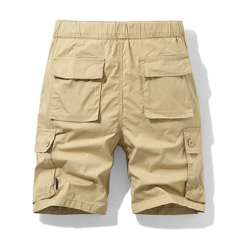 Men Pocket Military Cargo Shorts Summer Male Cotton Men Tactical Shorts Short Pants