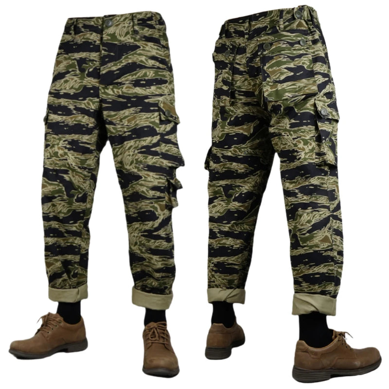 Army Tiger Pattern Tiger Spot Camouflage Trousers Pants