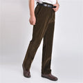 Men spring and autumn corduroy business casual pants