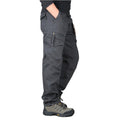 Cargo Pants Men Cotton Tactical Multi-Pocket Overalls Male Combat Loose Trousers Military Work Straight Joggers