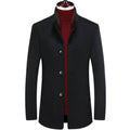 Autumn winter trench coat men ticked jackets