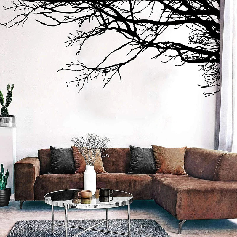 Tree Branch Wall Sticker Kids Room Nature Forest Tree Branch Woodland Wall Decal Bedroom Home Decor