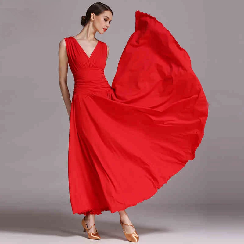 Dress Simple Costume Women Ballroom Dresses