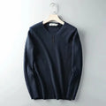 Sweaters Pullover Men Solid Warm Slim Fit Sweater Men Knitwear Pull Comfortable Knitted Outwear