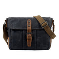 Men Crossbody Bags Male High Quality Vintage Shoulder Bag Casual Solid Messenger Bag Waterproof Satchels