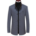 Autumn winter trench coat men ticked jackets