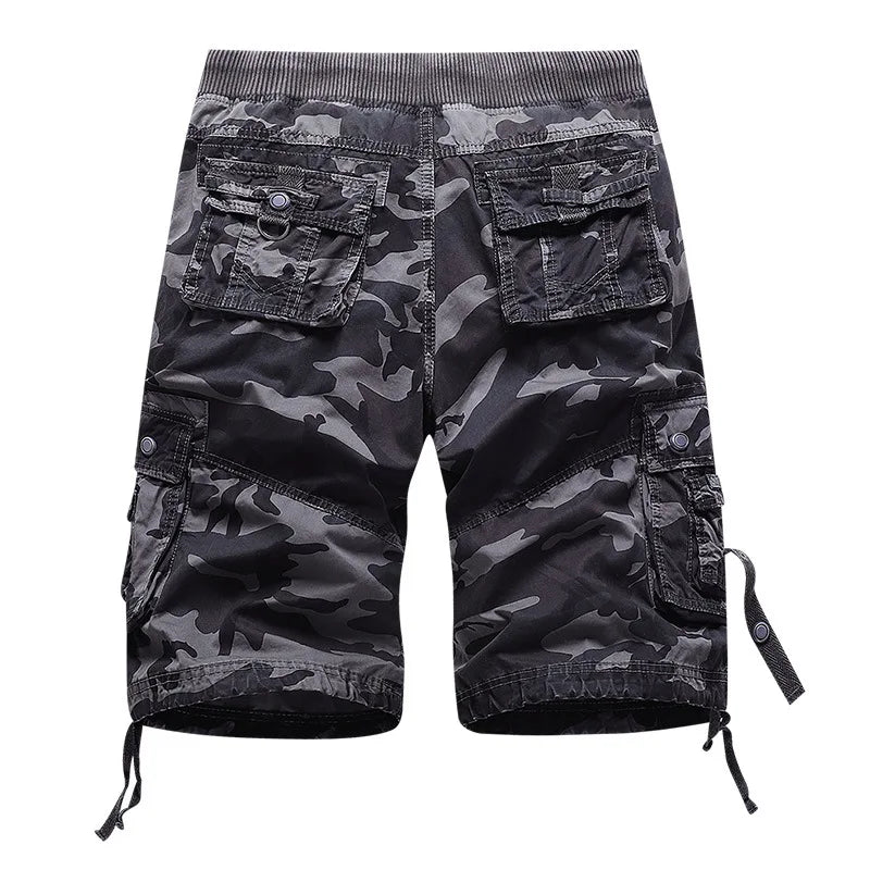 Cargo Shorts Men Summer Camouflage Cotton Casual Men Short Pants Clothing Comfortable Camo Men Cargo Shorts