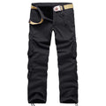 Cargo Pants Men Casual Trousers Warm Fleece Pants Military Army Style Thick Pants Man Clothing