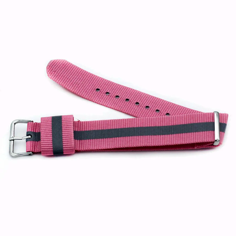 women Watchbands canvas watch strap Woven bracelet buckle belt buckle