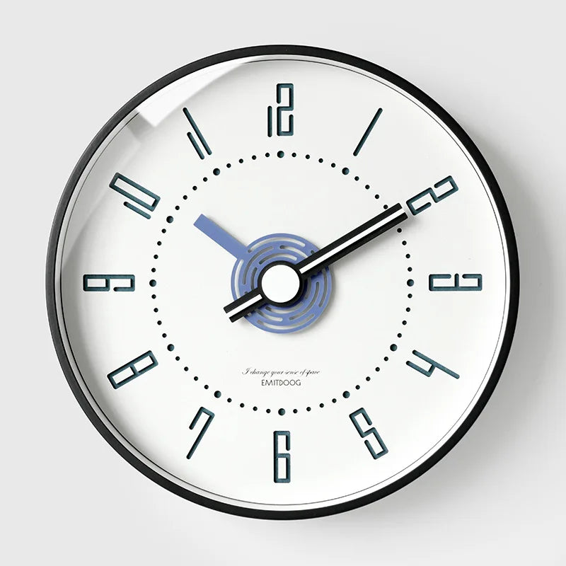 Creative Personality Ins Wall Clock Living Room Home Silent Clock Wall Nordic Quartz Clock