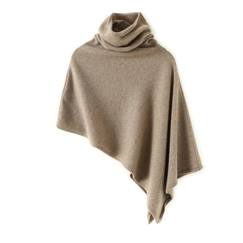 Cashmere Scarf Women Poncho Shawl Luxury Brand collar cloak Winter warm Foulard