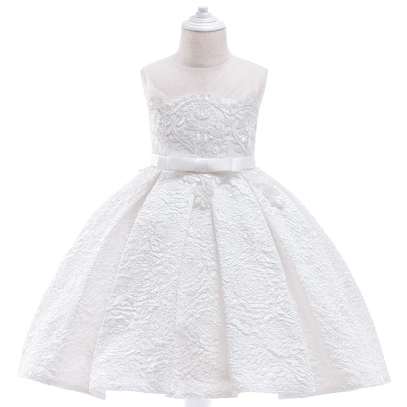 Kids Dresses Girls Skirt Wedding Party Elegant Princess Sleeveless Children Dresses Christmas