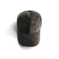 Velvet Snapback Baseball Cap Winter Autumn Flat Hat Bone cap