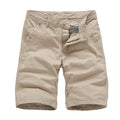 Military Solid Cargo Shorts Men Summer Outwear Multi-pocket Men Shorts High Quality Cotton short