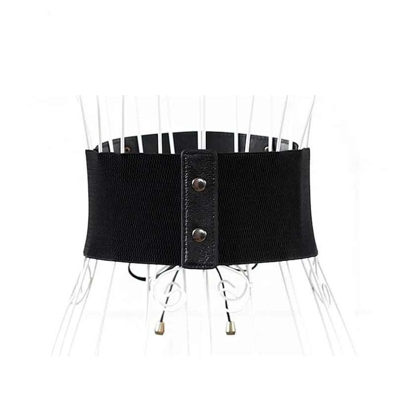 Belts for Women Elastic Wide Female Belt Tassel Belts for Dress Accessory