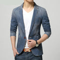 Denim blazer men suit dress jacket men coat pant designs