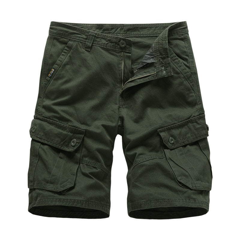 Military Shorts Men Summer Combat Mens Cargo Shorts Cotton Breathable Multi-pocket Short Trouser Male short