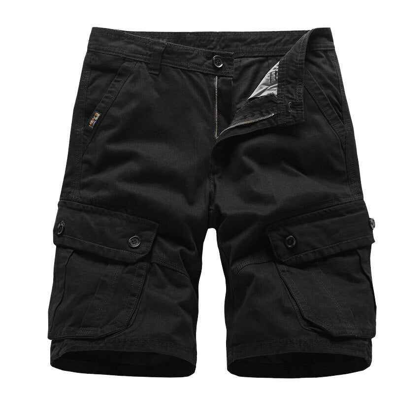 Military Shorts Men Summer Combat Mens Cargo Shorts Cotton Breathable Multi-pocket Short Trouser Male short