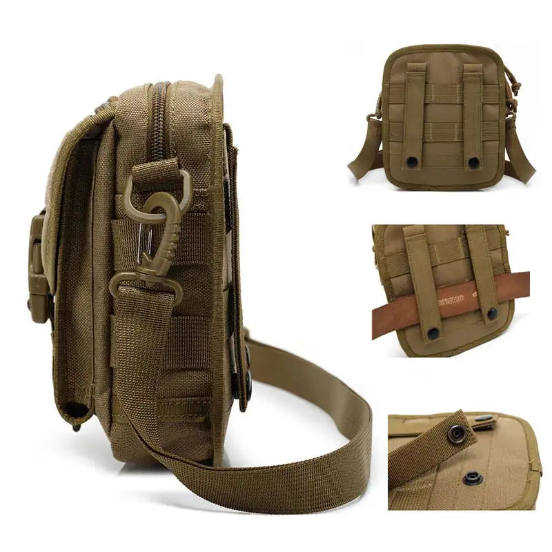 Tactical Bag Nylon Waist Pack Waist Bag Camping Messenger Bag