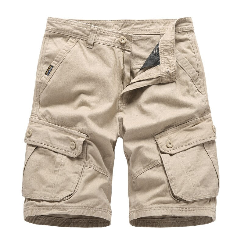 Military Shorts Men Summer Combat Mens Cargo Shorts Cotton Breathable Multi-pocket Short Trouser Male short