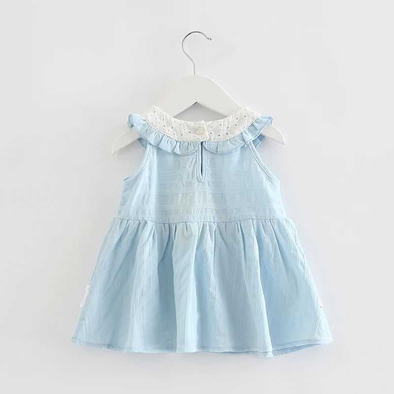 Baby Girls Dress Children Clothes Sleeveless Kids Birthday Dress Girls Princess Dress 0-2Y