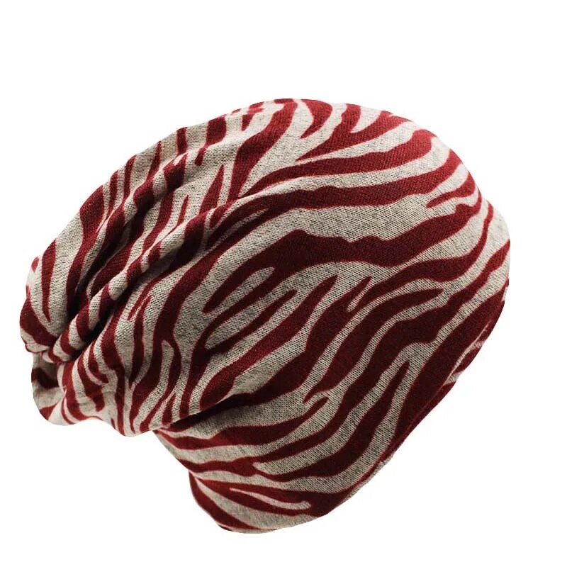 Casual Autumn Women Warm Hat Scarf Striped Female Caps Knitting Girl Beanie Skullies Girls