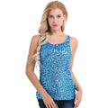 Women Shine Glitter Sequin Tank Tops Embellished Sleeveless Vest Style Clothing for Cocktail Party Clubwear