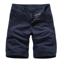 Military Solid Cargo Shorts Men Summer Outwear Multi-pocket Men Shorts High Quality Cotton short