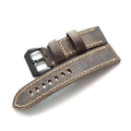 Vintage Watchbands Adaptable Military Watch Mountaineering Watch Leather Men's Strap