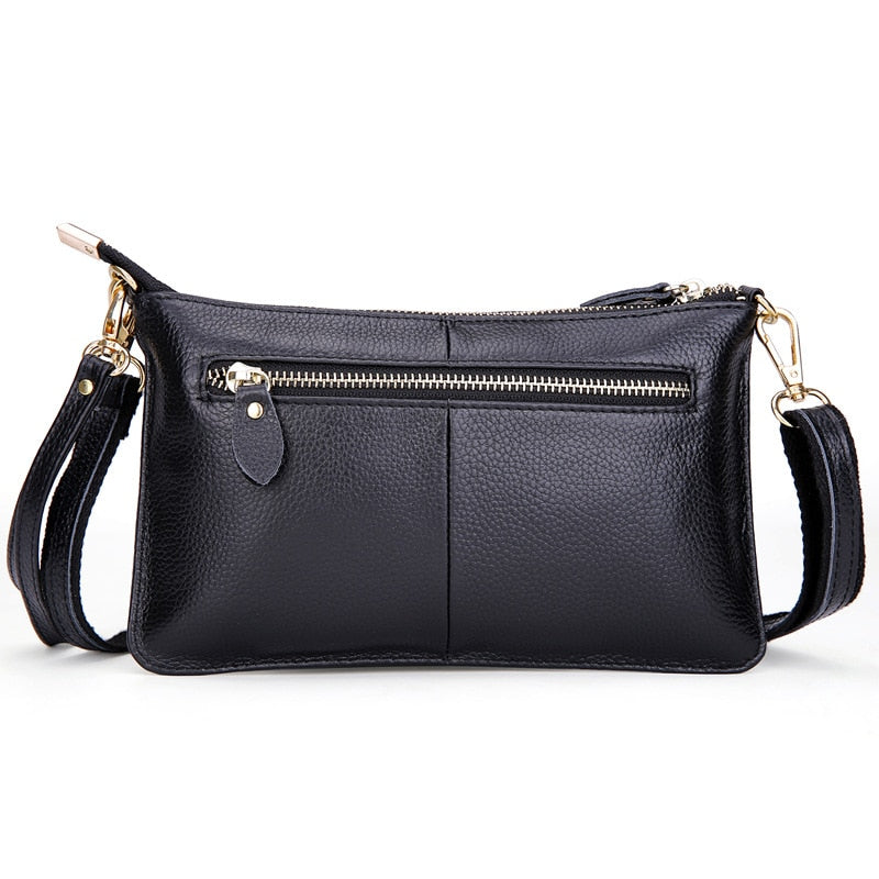 Women Genuine Leather Day Clutches Candy Shoulder Bags Women Crossbody Bags Small Clutch Bags