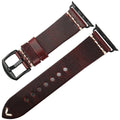 Special Leather Watch Strap For Apple Watch Band Series 9 8 7 6 SE 5 4 iWatch Watchband