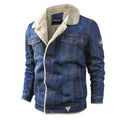 Winter Denim Jacket Men Wool Liner Warm Mens Jackets and Coats Outwear Windbreaker Clothing