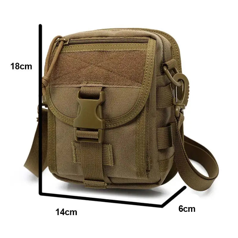 Tactical Bag Nylon Waist Pack Waist Bag Camping Messenger Bag