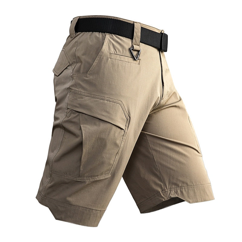 Summer Military Cargo Shorts Men Waterproof Shorts Outwear Multi-pocket Tactical Army Combat Shorts Male