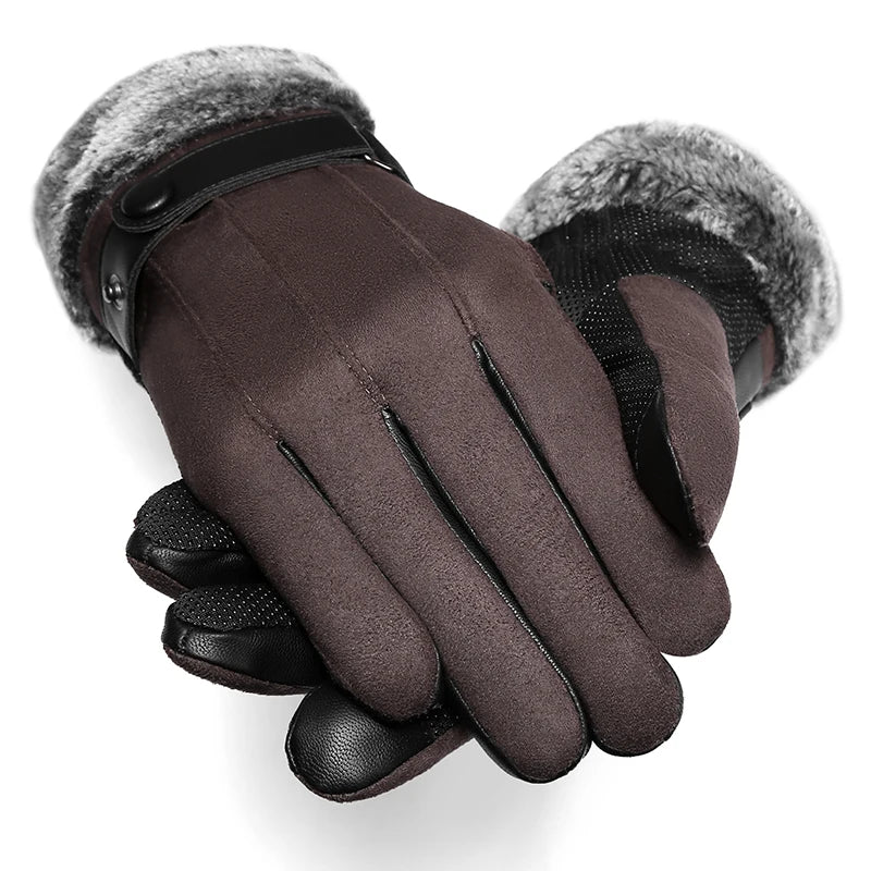 Gloves for Men Outdoor Sport Riding Hiking Male Mittens