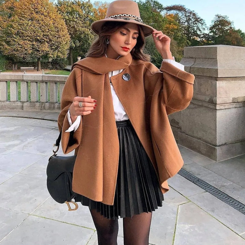 Pleated Women Skirt  Streetwear Female Short Skirt Spring Autumn Club Skirt