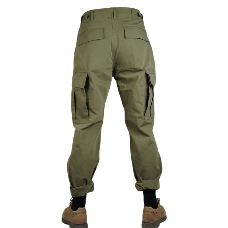 Cargo Pants Paratrooper Uniforms Trousers Army Green