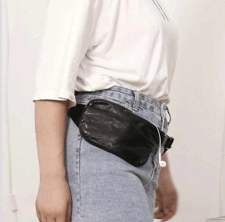 Genuine Leather Handmade Mini Waist Pack Handbag