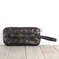 Mini Clutch Bag Men Leather Top End Male Long Purses Casual Wallet Hand Bag