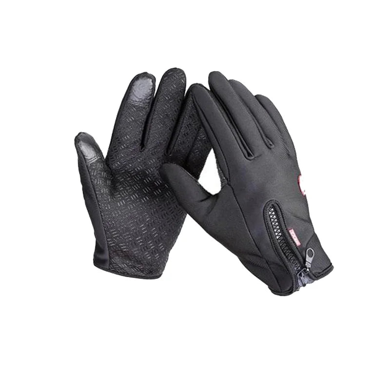 Winter Women Men Full Finger Gloves Space Cotton Warm Bike Sport Gloves Unisex Windproof Moto Bicycle Cycling Gloves