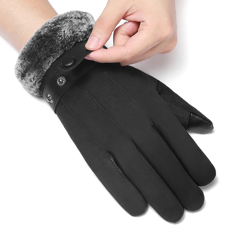 Gloves for Men Outdoor Sport Riding Hiking Male Mittens