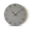 Round Wall Clock Scandinavian Mute Needle Clock Minimalist Room Decor Clocks