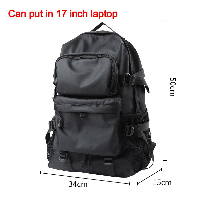 Men Travel Backpack Large Teenager Male Anti thief Bag Laptop Backpack Waterproof Bucket Shoulder Bags