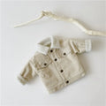 Baby Corduroy Jacket Infant Toddler Child Coat Autumn Spring Winter Warm Thick Kid Outwear