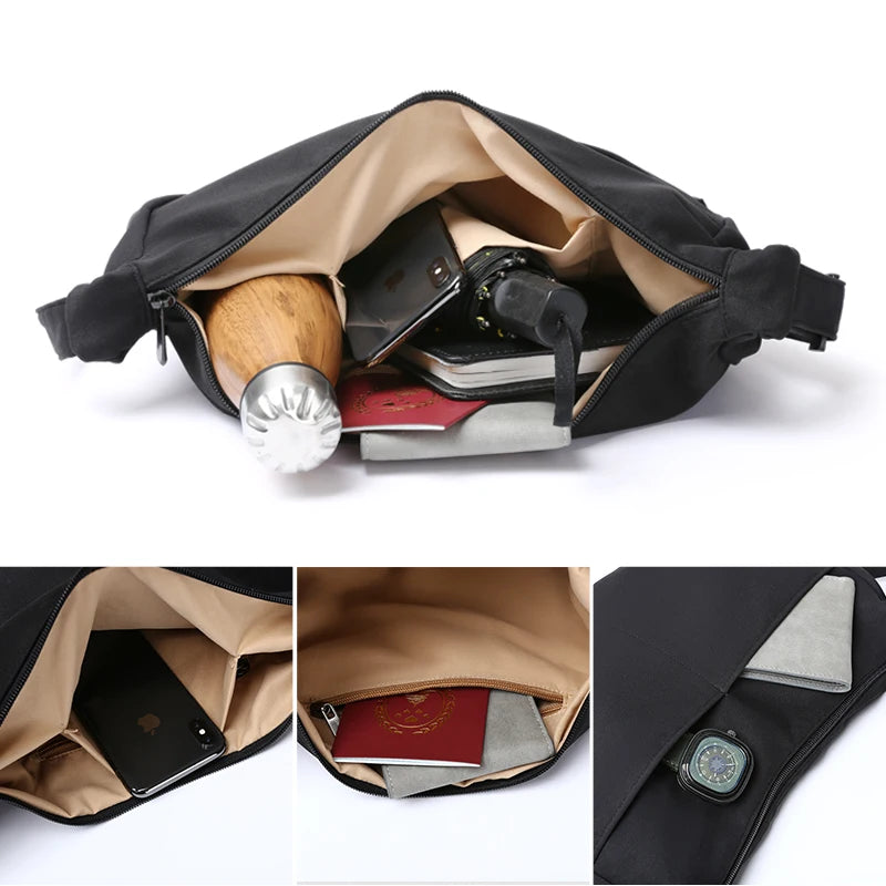 Travel Bolsa Waterproof Oxford Soft Messenger Bag