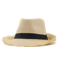 Hat Men Summer Panama Cap Casual Trilby Fedora Hat Male