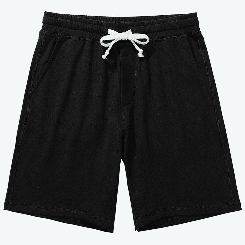 Summer Shorts Men Cotton Running Sports Fitness Gym Joggers Sweat Shorts Breathable Oversized Workout Shorts