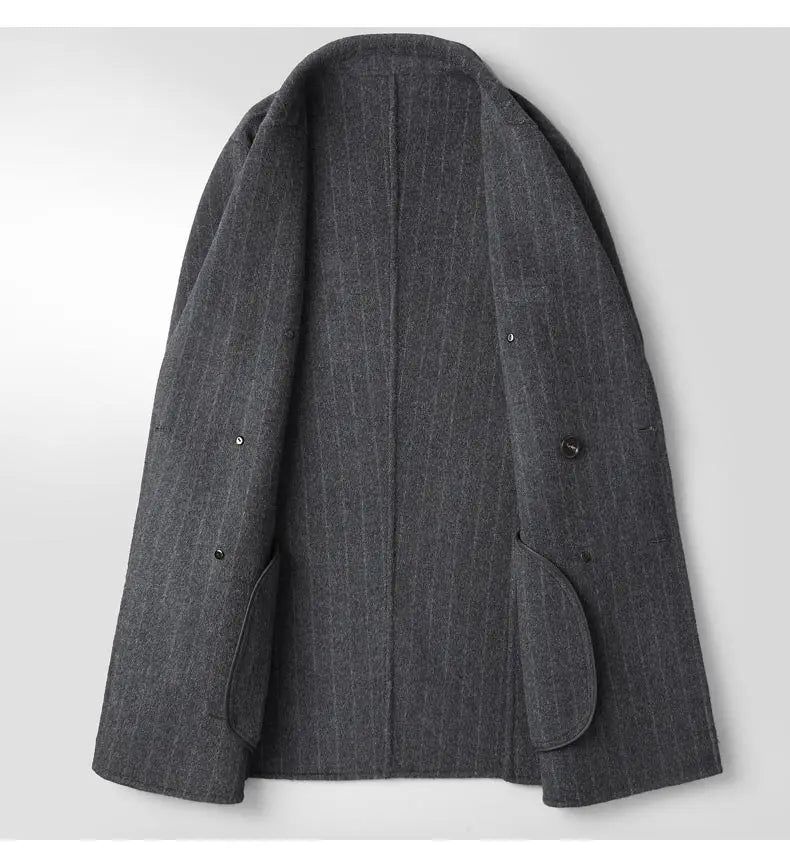 Men's Coat Winter Male Jacket Wool Double side Suit Men Coats and Jacket