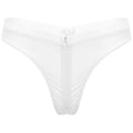 Sexy Womens Lingerie Panties See-Through Briefs Panties Low Rise Elastic Waistband Zipper Crotchless Thongs Underwear Underpants