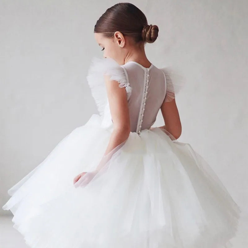 Flower Girl Dress Children Bridesmaid Wedding Dresses For Kids Gowns Girls